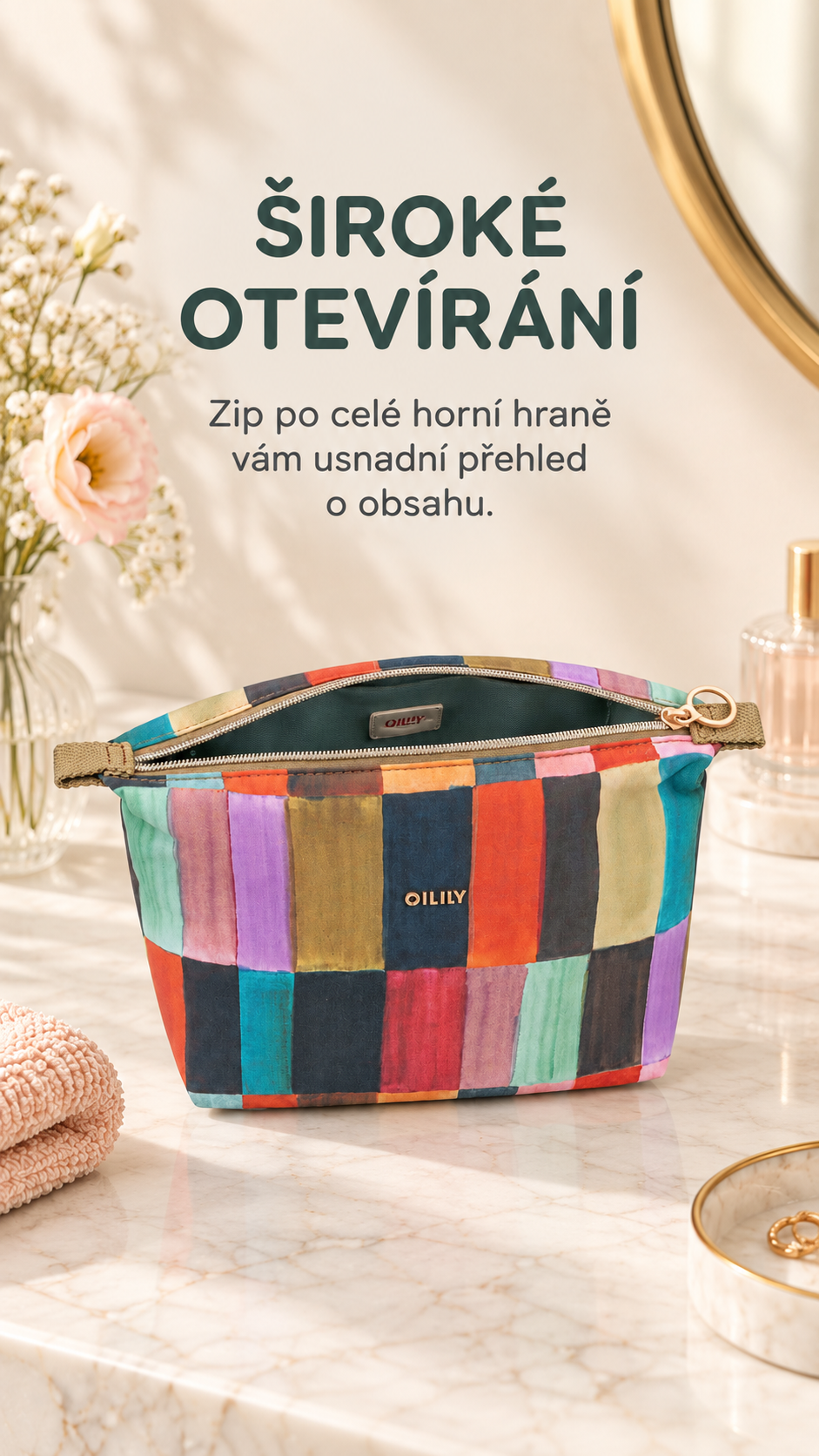 široké otevírání
